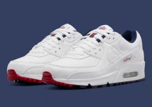 Nike Air Max 90 “Paris” Wit Rood Blauw DJ5414-100